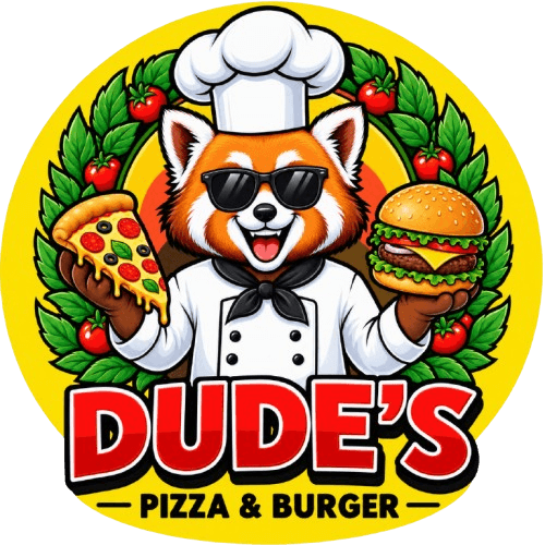 Dude's Pizza logo